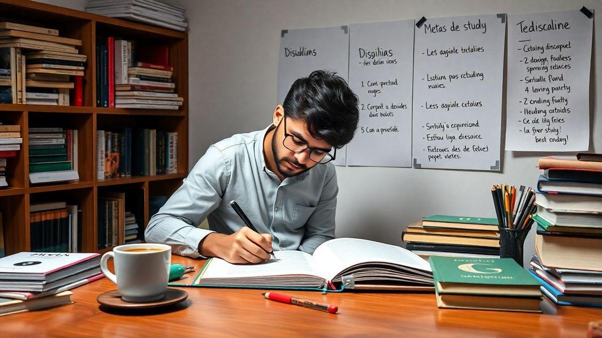 Como criar um plano de estudos efetivo para aprovação em provas do ENEM